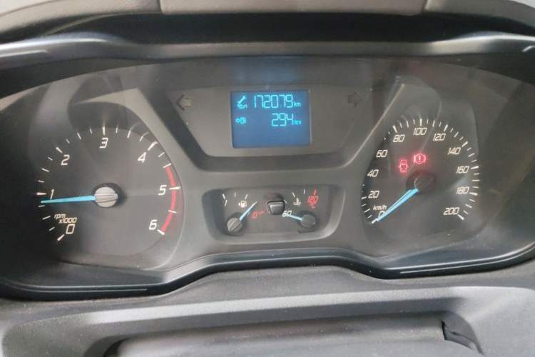Used Ford Transit 2017 2.0T Diesel Multi-Function Commercial Vehicle Mid-Drive Mid-Roof China V Standard Instrument Cluster