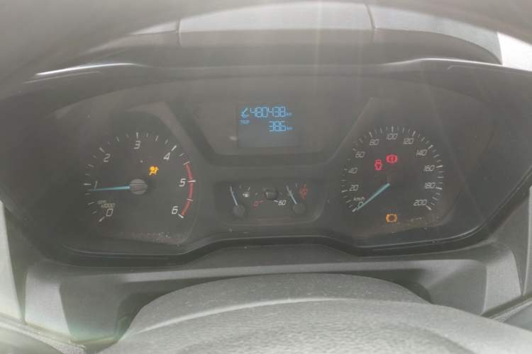Used Ford Transit 2017 2.0T Diesel Multi-Function Commercial Vehicle Mid-Drive Mid-Roof China V Standard Instrument Cluster