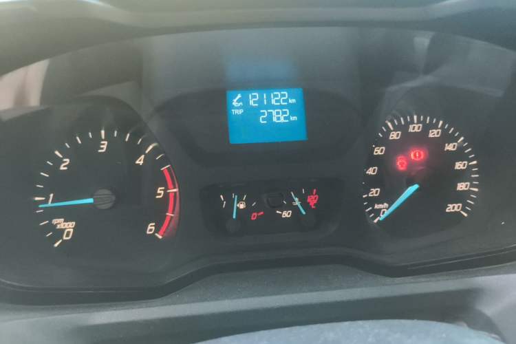 Used Ford Transit 2017 2.0T Diesel Multi-Purpose Commercial Vehicle Short Wheelbase Low Roof China V Standard Instrument Cluster
