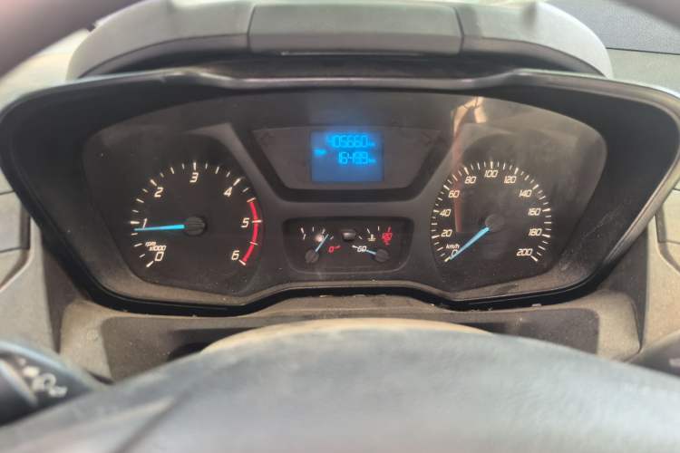 Used Ford Transit 2017 2.0T Diesel Van Mid-Chassis Mid-Roof China V Standard Instrument Cluster
