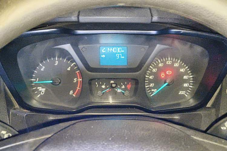 Used Ford Transit 2017 2.0T Diesel Multi-Function Commercial Vehicle Mid-Drive Mid-Roof China V Standard Instrument Cluster