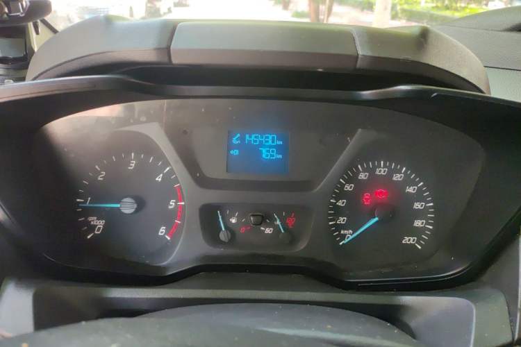 Used Ford Transit 2017 2.0T Diesel Multi-Function Commercial Vehicle Mid-Drive Mid-Roof China V Standard Instrument Cluster