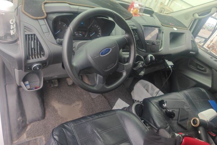 Used Ford Transit 2017 2.0T Diesel Multi-Function Commercial Vehicle Mid-Drive Mid-Roof China V Standard Interior 2