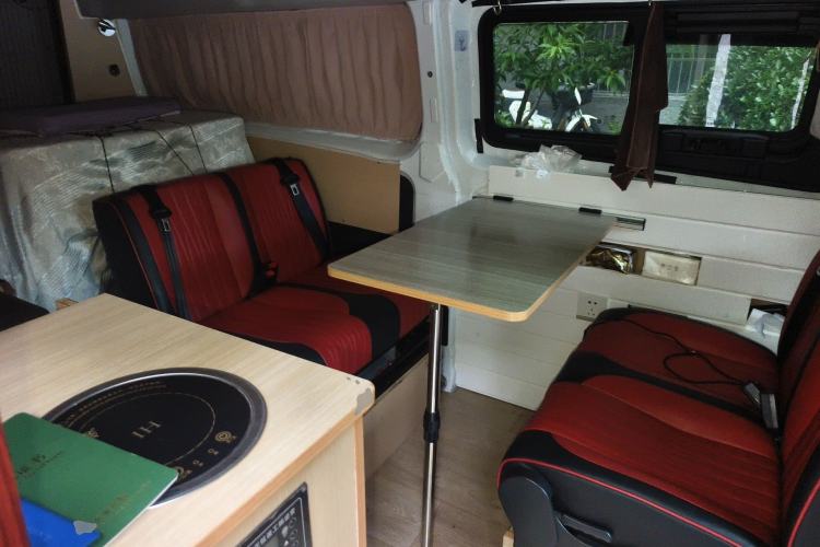 Used Ford Transit 2017 2.0T Diesel Multi-Function Commercial Vehicle Mid-Drive Mid-Roof China V Standard Left Rear Seat