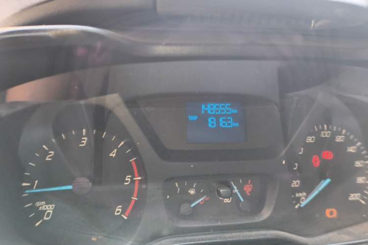 Used Ford Transit  Odometer Close Up