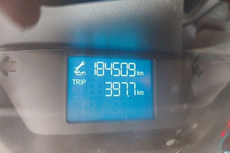 Used Ford Transit  Odometer Close Up