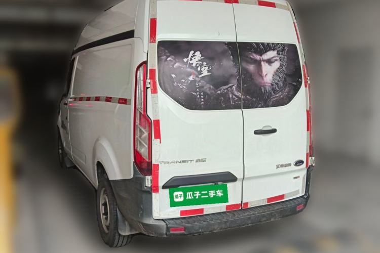 Used Ford Transit 2017 2.0T Diesel Van Mid-Chassis Mid-Roof China IV Standard Rear Left 45 Deg