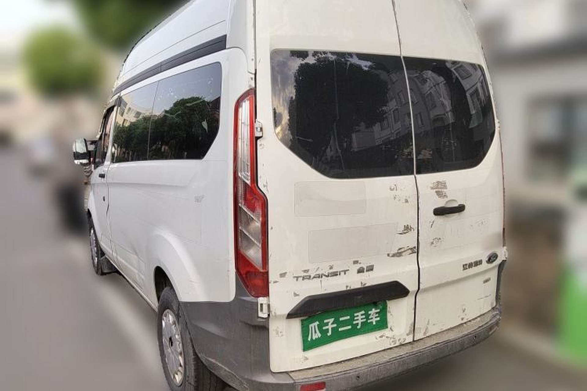 Used Ford Transit 2017 2.0T Diesel Multi-Purpose Commercial Vehicle Short Wheelbase Mid-Roof China IV Standard Rear Left 45 Deg