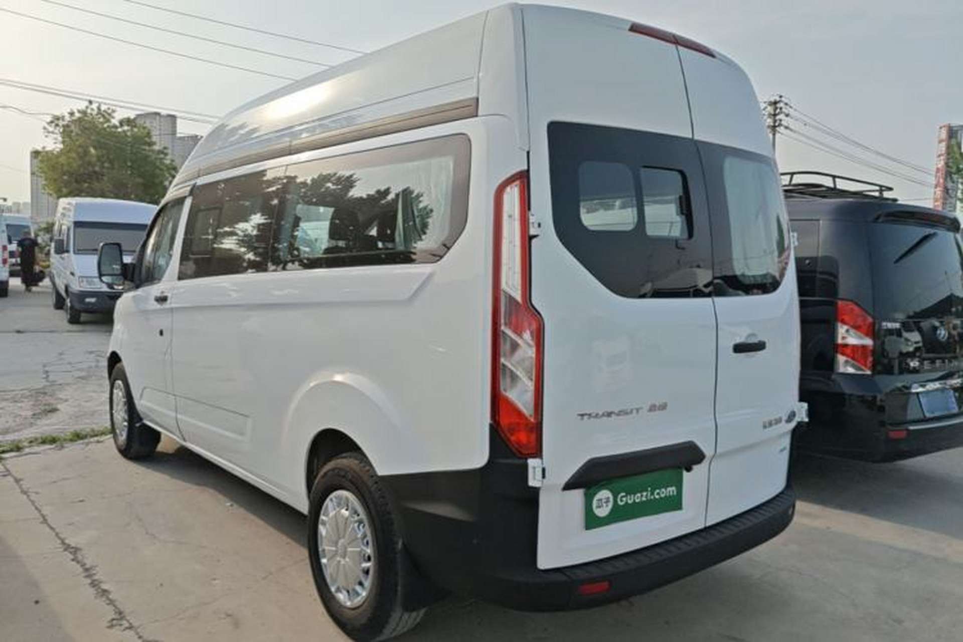 Used Ford Transit 2017 2.0T Gasoline Automatic Multi-Function Commercial Vehicle Mid-Drive Mid-Roof China V-standard Rear Left 45 Deg
