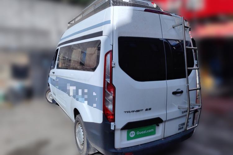 Used Ford Transit 2017 2.0T Gasoline Automatic Multi-Function Commercial Vehicle Mid-Drive Mid-Roof China V-standard Rear Left 45 Deg