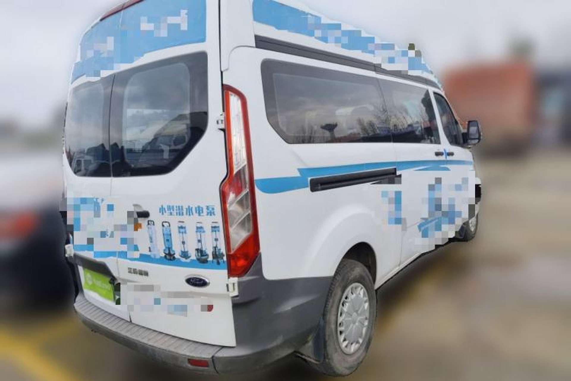 Used Ford Transit 2017 2.0T Diesel Multi-Purpose Commercial Vehicle Mid-Drive Mid-Roof China IV Standard Rear Right 45 Deg