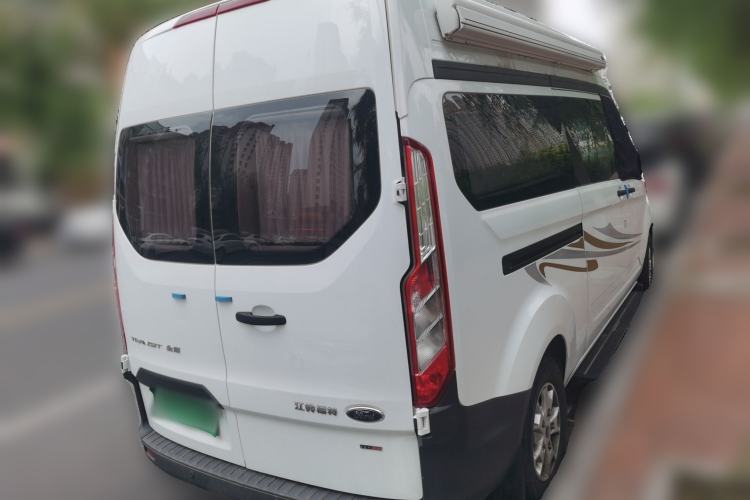 Used Ford Transit 2017 2.0T Diesel Multi-Function Commercial Vehicle Mid-Drive Mid-Roof China V Standard Rear Right 45 Deg
