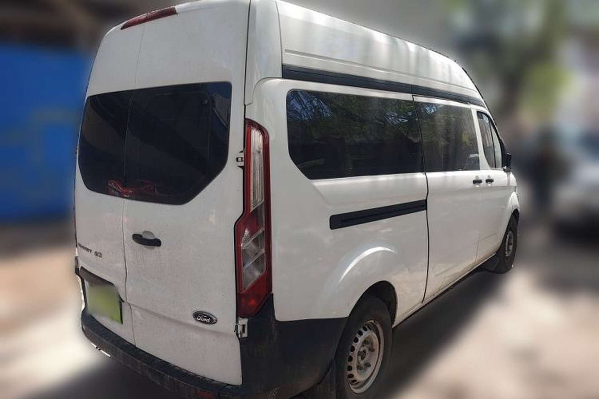Used Ford Transit 2017 2.0T Diesel Multi-Function Commercial Vehicle Mid-Drive Mid-Roof China V Standard Rear Right 45 Deg
