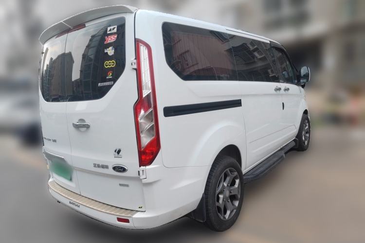 Used Ford Transit 2017 2.0T Gasoline Automatic Multi-Function Commercial Vehicle Short Wheelbase Low Roof China V Standard Rear Right 45 Deg