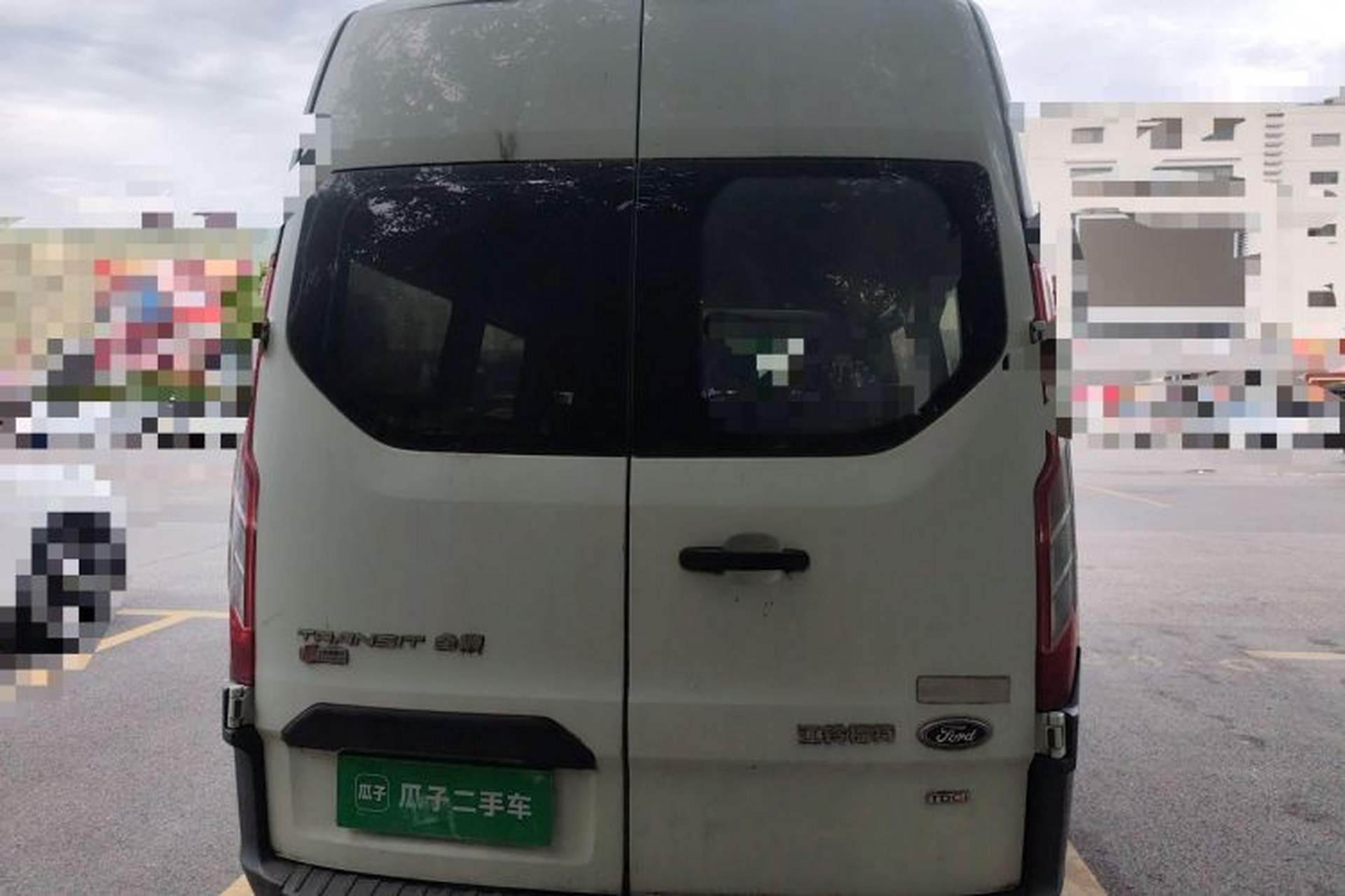Used Ford Transit 2017 2.0T Diesel Multi-Function Commercial Vehicle Mid-Drive Mid-Roof China V Standard Rear