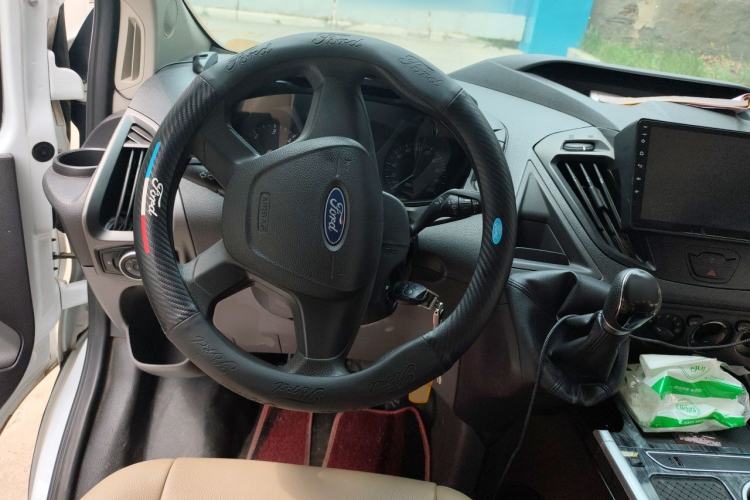 Used Ford Transit 2017 2.0T Diesel Multi-Function Commercial Vehicle Short Wheelbase Mid-Roof China V Standard Steering Wheel