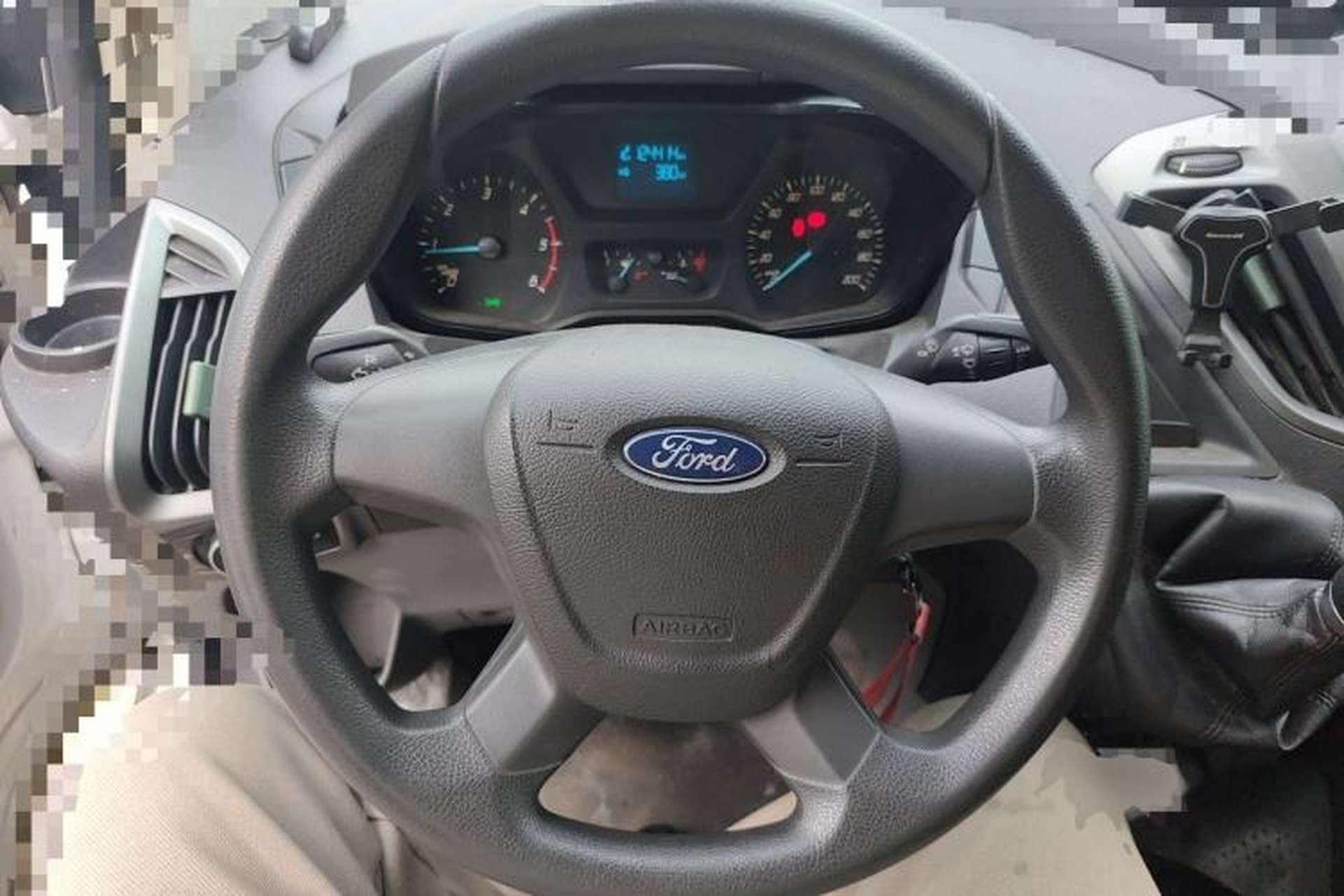 Used Ford Transit 2017 2.0T Diesel Multi-Function Commercial Vehicle Mid-Drive Mid-Roof China V Standard Steering Wheel