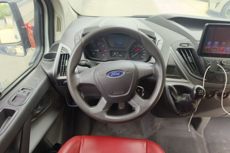 Used Ford Transit 2017 2.0T Diesel Multi-Function Commercial Vehicle Mid-Drive Mid-Roof China V Standard Steering Wheel