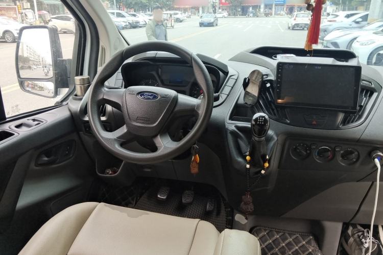 Used Ford Transit 2017 2.0T Diesel Multi-Function Commercial Vehicle Mid-Drive Mid-Roof China V Standard Steering Wheel