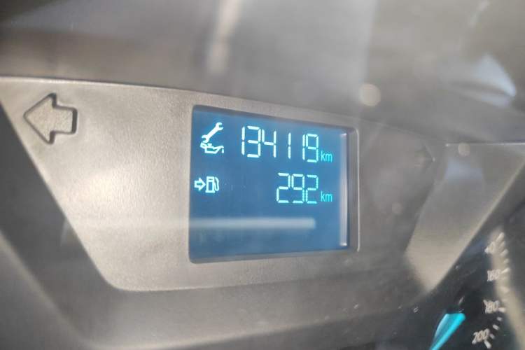 Used Ford Transit  Odometer Close Up