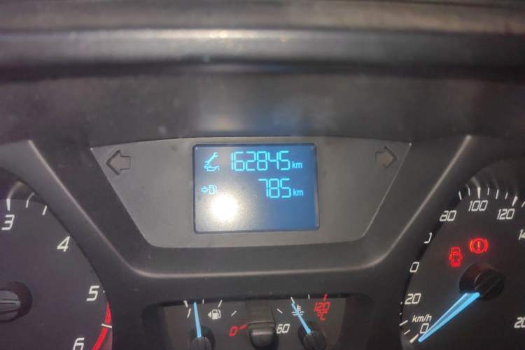 Used Ford Transit  Odometer Close Up