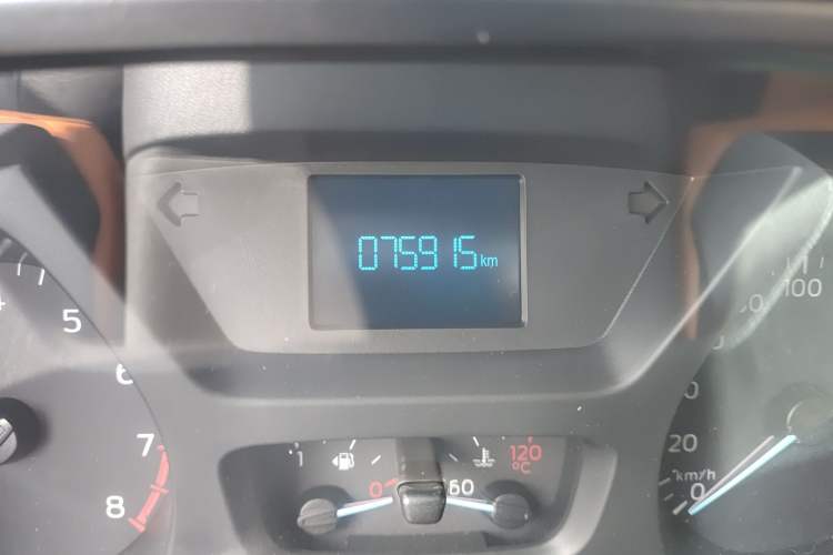 Used Ford Transit  Odometer Close Up
