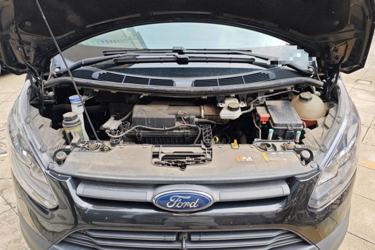 Used Ford Transit 2019 2.0T Diesel Multi-Purpose Commercial Vehicle Short Wheelbase Low Roof 6-Seater China VI Standard Engine Bay