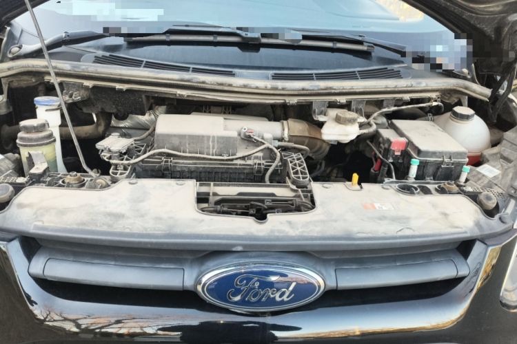 Used Ford Transit 2019 2.0T Diesel Multi-Purpose Commercial Vehicle Short Wheelbase Low Roof 6-Seater China VI Standard Engine Bay