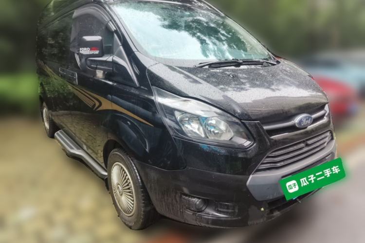 Used Ford Transit 2019 2.0T Gasoline Automatic Multi-Function Commercial Vehicle Mid-Roof 6-Seater China VI Standard Front Right 45 Deg