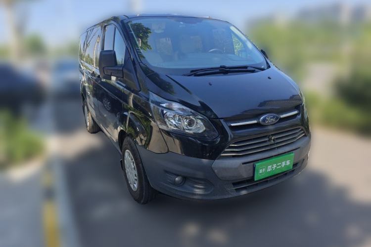 Used Ford Transit 2019 2.0T Diesel Multi-Purpose Commercial Vehicle Short Wheelbase Low Roof 6-Seater China VI Standard Front Right 45 Deg