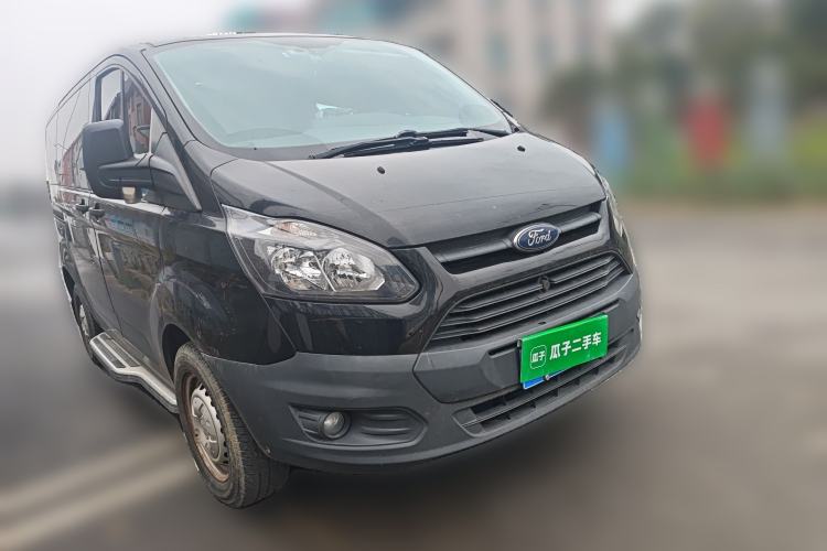 Used Ford Transit 2019 2.0T Gasoline Automatic Multi-Function Commercial Vehicle Short Wheelbase Low Roof 6-Seater China VI Standard Front Right 45 Deg