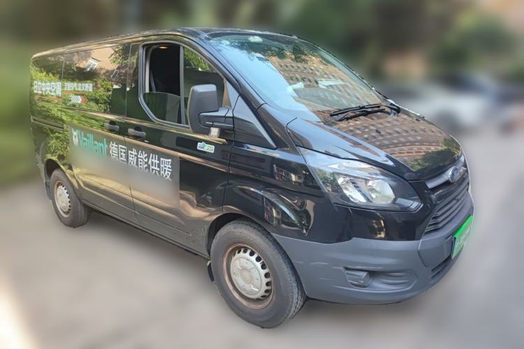 Used Ford Transit 2019 2.0T Diesel Multi-Purpose Commercial Vehicle Short Wheelbase Low Roof 6-Seater China VI Standard Front Right 45 Deg