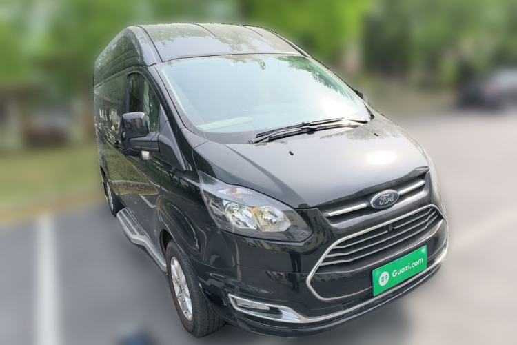 Used Ford Transit 2019 2.0T Gasoline Automatic Multi-Function Commercial Vehicle Mid-Roof 6-Seater China VI Standard Front Right 45 Deg