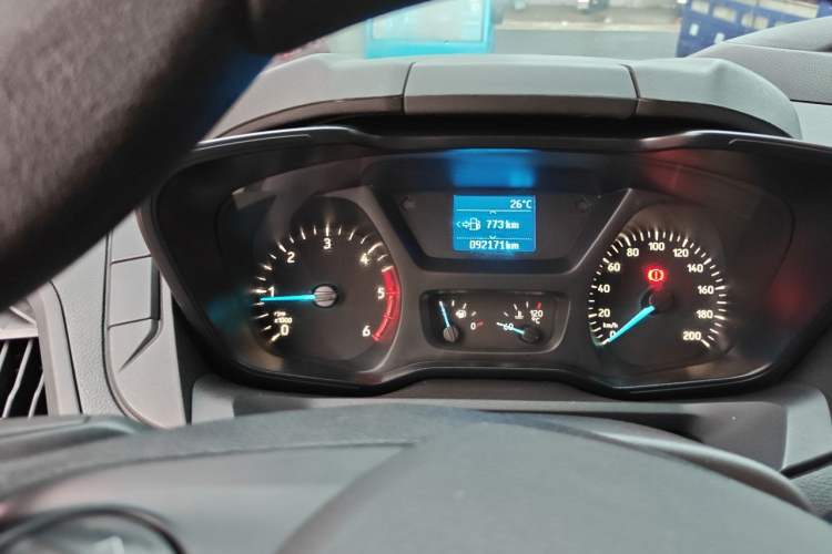 Used Ford Transit 2019 2.0T Diesel Commercial & Travel Short Wheelbase Low-Roof 9-Seater China VI Instrument Cluster