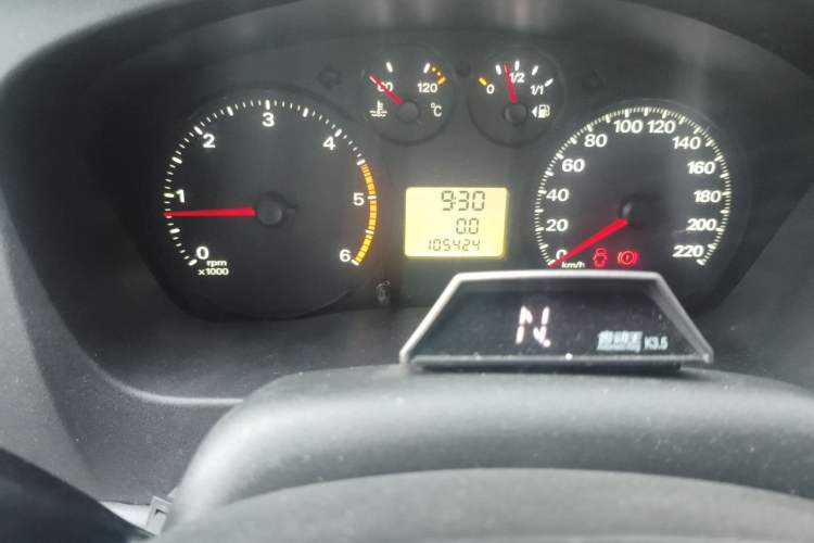 Used Ford Transit  Odometer Close Up