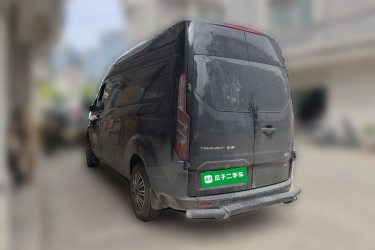 Used Ford Transit 2019 2.0T Diesel Multi-Purpose Commercial Vehicle Mid-Drive Mid-Roof 6-Seater China VI Standard Rear Left 45 Deg