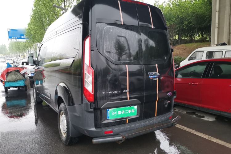 Used Ford Transit 2019 2.0T Diesel Multi-Purpose Commercial Vehicle Mid-Drive Mid-Roof 6-Seater China VI Standard Rear Left 45 Deg