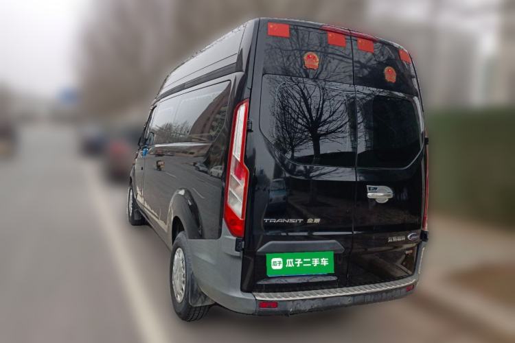 Used Ford Transit 2019 2.0T Diesel Multi-Purpose Commercial Vehicle Mid-Drive Mid-Roof 6-Seater China VI Standard Rear Left 45 Deg