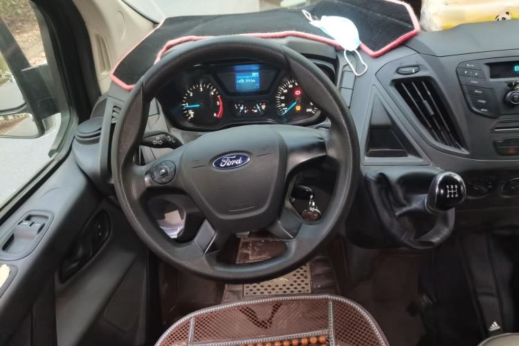 Used Ford Transit 2019 2.0T Diesel Multi-Purpose Commercial Vehicle Short Wheelbase Low Roof 6-Seater China VI Standard Steering Wheel