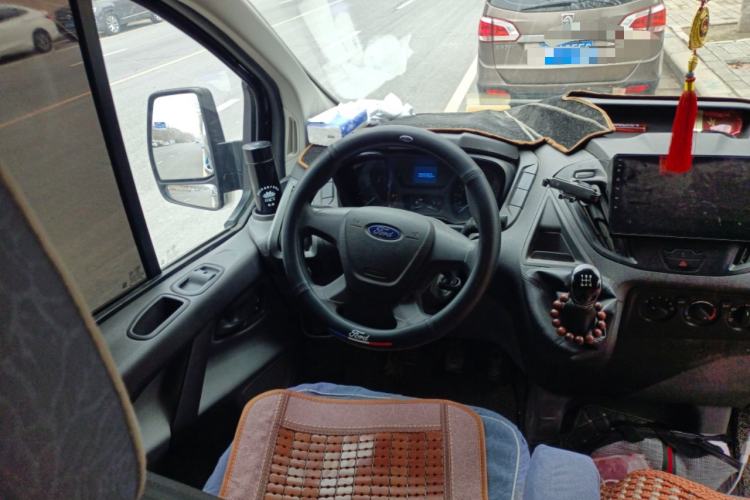 Used Ford Transit 2019 2.0T Diesel Multi-Purpose Commercial Vehicle Mid-Drive Mid-Roof 6-Seater China VI Standard Steering Wheel