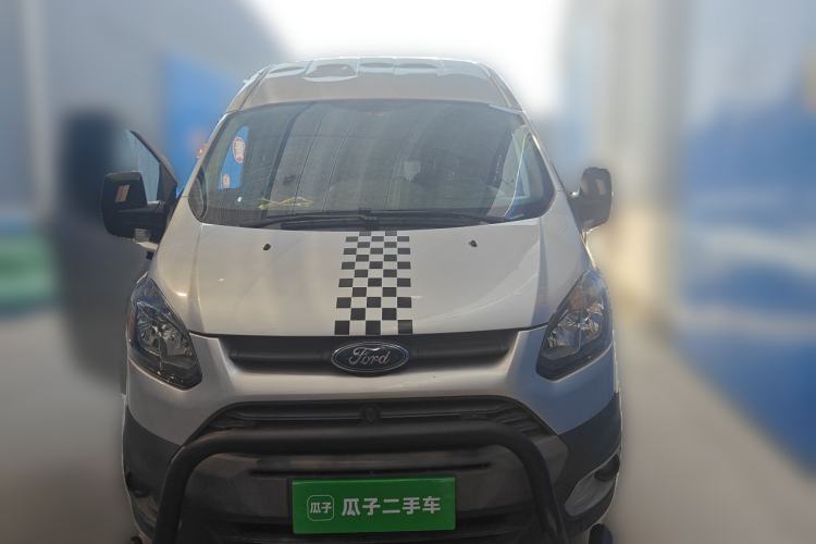 Used Ford Transit 2019 2.0T Diesel Multi-Purpose Commercial Vehicle Mid-Drive Mid-Roof 6-Seater China VI Standard Front