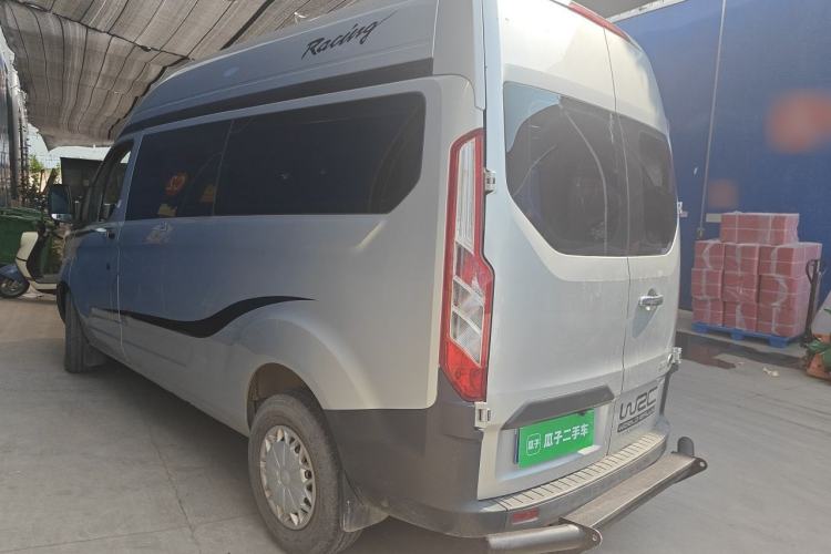 Used Ford Transit 2019 2.0T Diesel Multi-Purpose Commercial Vehicle Mid-Drive Mid-Roof 6-Seater China VI Standard Rear Left 45 Deg