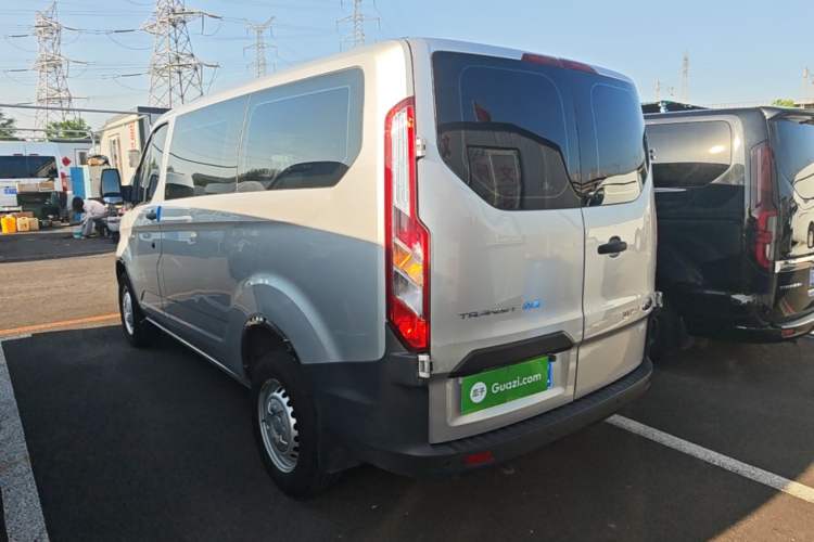 Used Ford Transit 2019 2.0T Gasoline Automatic Multi-Function Commercial Vehicle Short Wheelbase Low Roof 6-Seater China VI Standard Rear Left 45 Deg