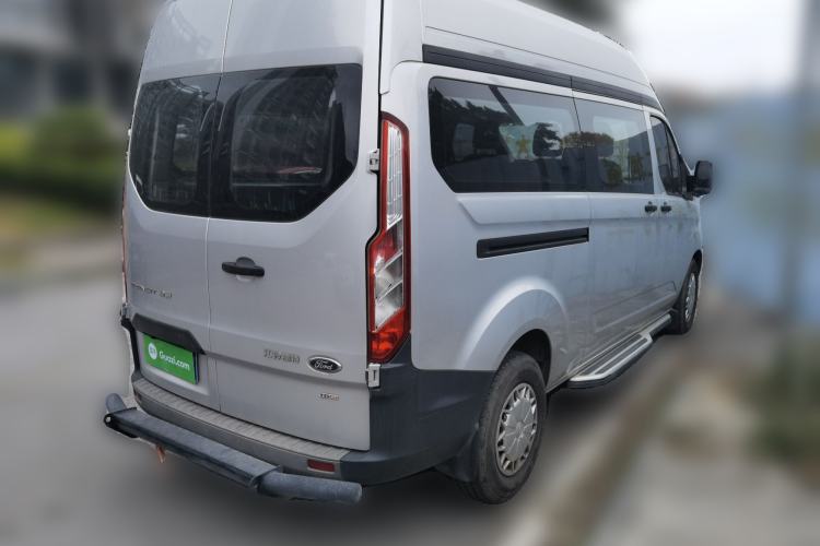 Used Ford Transit 2019 2.0T Diesel Multi-Purpose Commercial Vehicle Mid-Drive Mid-Roof 6-Seater China VI Standard Rear Right 45 Deg