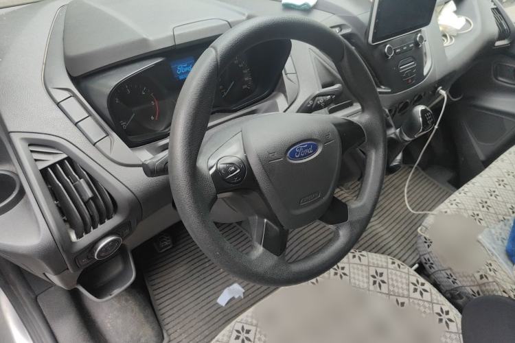 Used Ford Transit 2019 2.0T Diesel Multi-Purpose Commercial Vehicle Mid-Drive Mid-Roof 6-Seater China VI Standard Steering Wheel