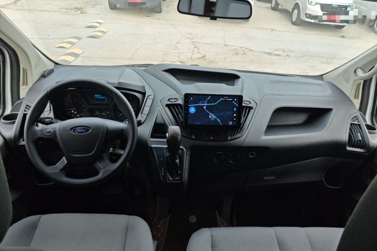 Used Ford Transit 2019 2.0T Gasoline Automatic Multi-Function Commercial Vehicle Mid-Roof 6-Seater China VI Standard Center Console