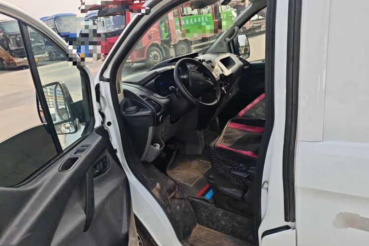 Used Ford Transit 2019 2.0T Diesel Van Short Wheelbase Mid-Roof 3-Seater China VI Standard Driver Seat