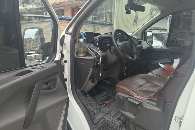 Used Ford Transit 2019 2.0T Diesel Multi-Purpose Commercial Vehicle Mid-Drive Mid-Roof 6-Seater China VI Standard Driver Seat