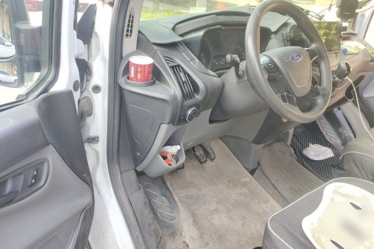 Used Ford Transit 2019 2.0T Gasoline Multi-Purpose Commercial Vehicle Mid-Drive Mid-Roof 6-Seater China VI Standard Driver Seat
