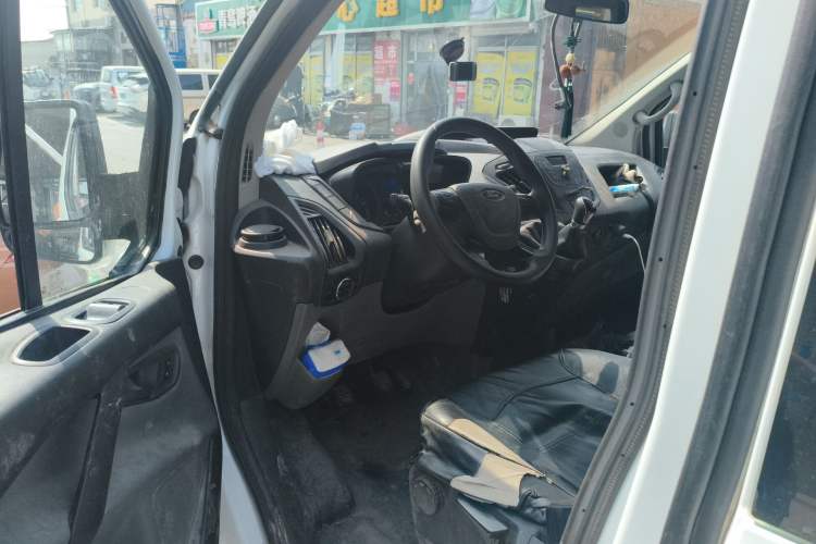 Used Ford Transit 2019 2.0T Gasoline Multi-Function Commercial Vehicle Short Wheelbase Mid-Roof 6-Seater China VI Standard Driver Seat